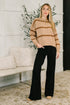 Ivy Lane Textured Sweater in Taupe