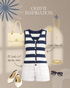 Coastal Stripes Vest