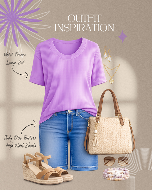 Judy Blue Timeless High-Waist Shorts