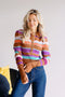 Enchanted Hues Crop Sweater