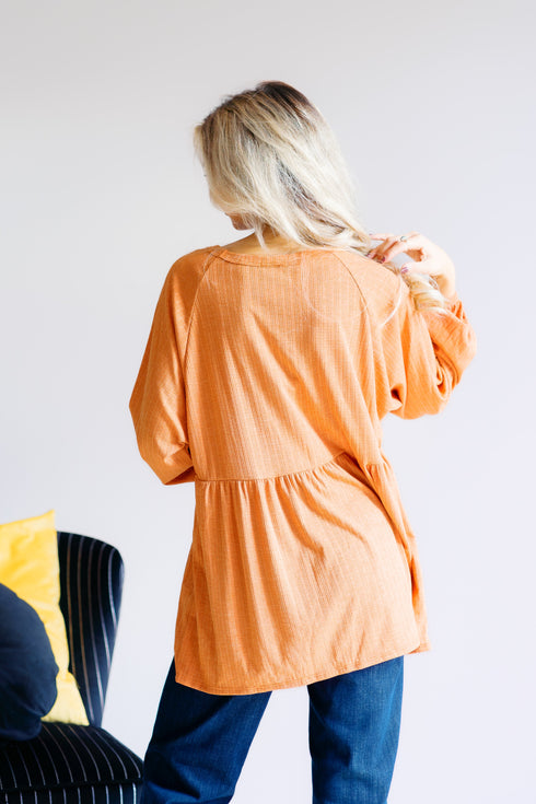 Pumpkin Charm Peplum