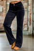 Judy Blue Corduroy Wide Leg - Black