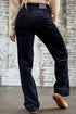 Judy Blue Corduroy Wide Leg - Black