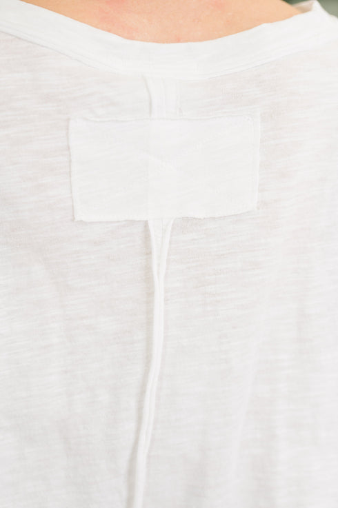 Just Like That Relaxed Heather Tee in Ivory