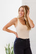 Keep Me Around Bodysuit in Beige