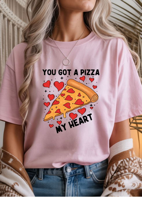 Pizza My Heart Graphic Tee