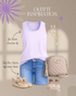 Lilac Reverie Sleeveless Top