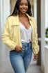 Little Ray of Sunshine - Leather Jacket