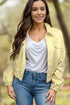Little Ray of Sunshine - Leather Jacket