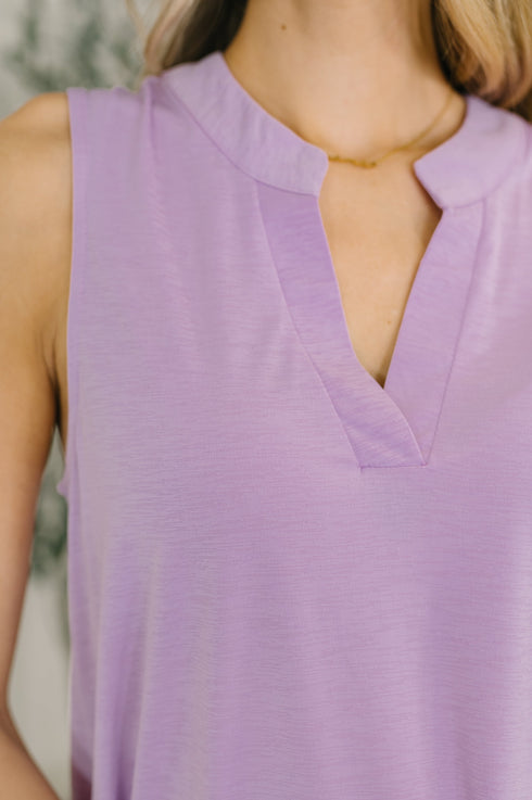Lizzy Tank Top in Orchid Bloom