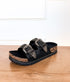 Morgana Western Sandal in Black