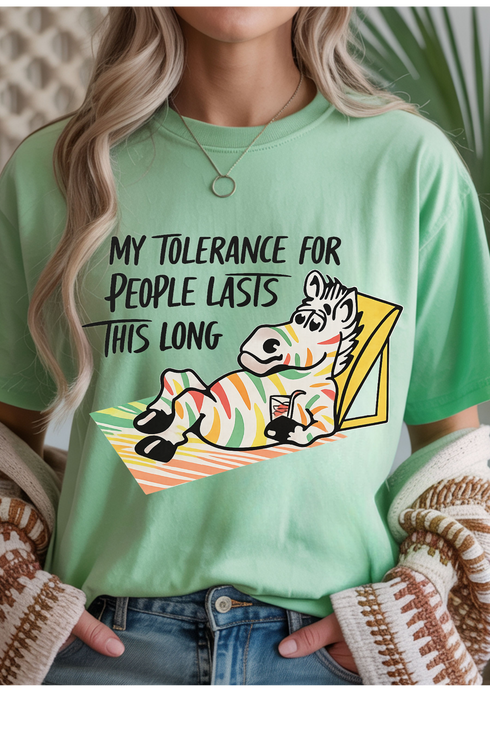 Tolerance For People Graphic Tee