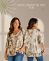 Olive Crush Tie Dye Top