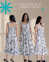 Enchanted Teal Garden Dress