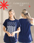 Patriot Ruffle Top