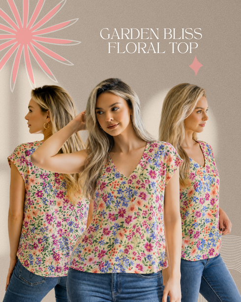 Garden Bliss Floral Top