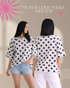 Play It Cool Polka Dot Top