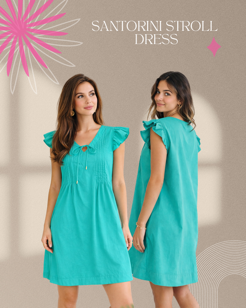 Santorini Stroll Dress