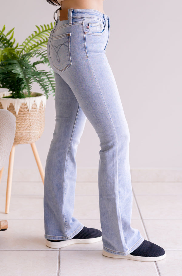 Mossline Thermal Judy Blue Bootcuts