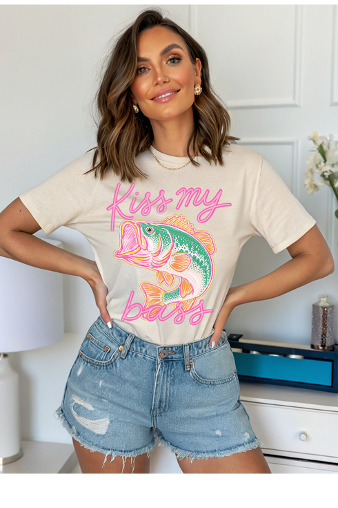 Kiss My Bass Graphic Tee