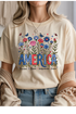 Floral America Graphic Tee