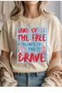 Land Of The Free Graphic Tee