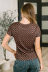No One Else Checkered Casual Tee