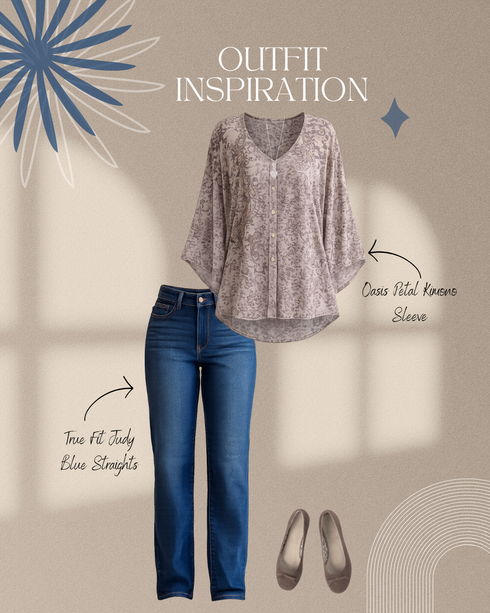 Oasis Petal Kimono Sleeve