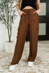 Off Duty Straight Leg Cargo Pants in Brown