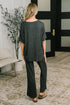 Ol' Reliable Top and Bottom Lounge Set in Charcoal