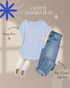 Breezy Blues Top