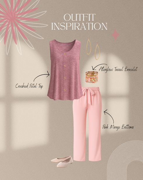 Crushed Petal Top