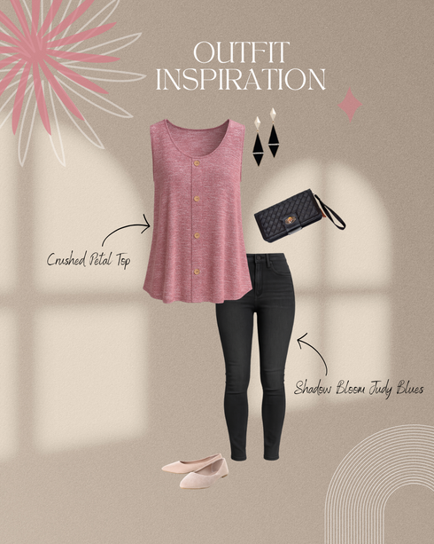 Crushed Petal Top