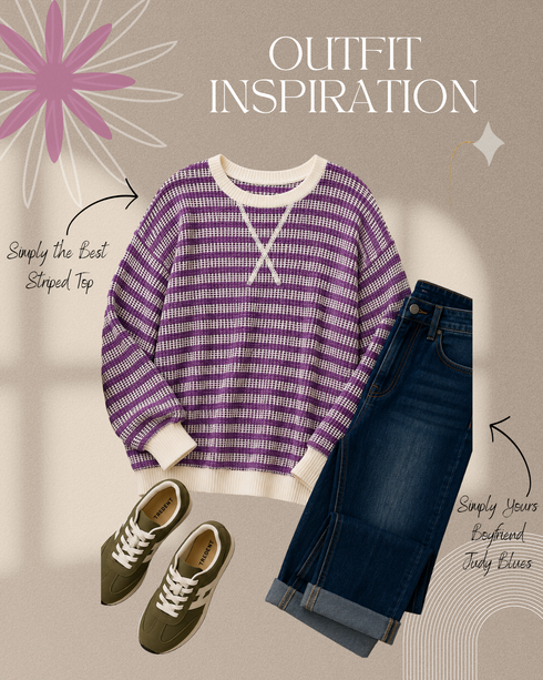 Simply the Best Striped Top