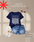 Patriot Ruffle Top