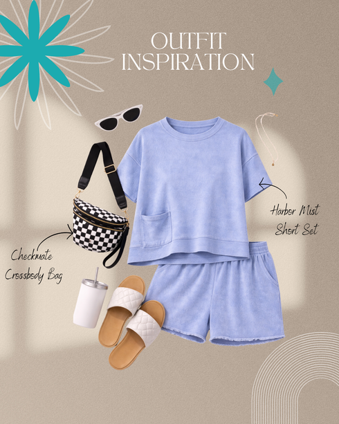 Harbor Mist Short Set