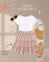 Blushing Wild Midi Skirt