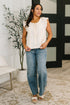 Picnic Petal Lace Detail Top