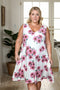 Pink Sunflowers - Swing Dress