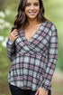 Pinky Plaid - Peplum