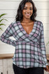 Pinky Plaid - Peplum
