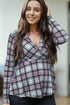 Pinky Plaid - Peplum