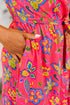 Polished and Pretty Waist Tie Tea Dress