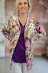 Pop Of Floral - Cardigan