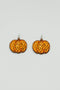 Pumpkin Prowl Earrings in Orange