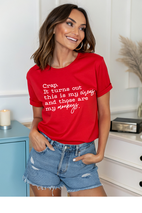 My Circus My Monkeys Graphic Tee