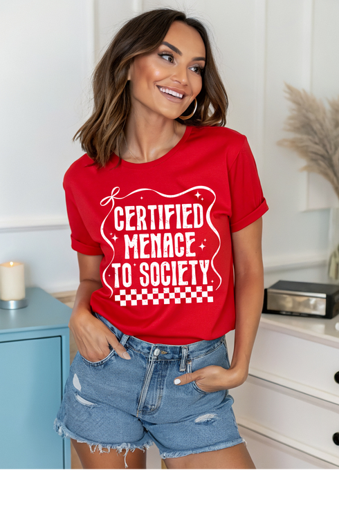 Certified Menace Graphic Tee