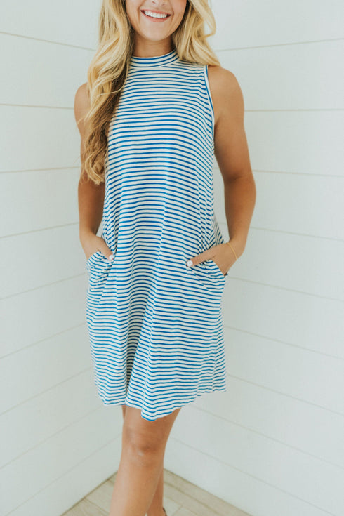Listen To Me Striped Dress - LISA MARIE BOUTIQUE