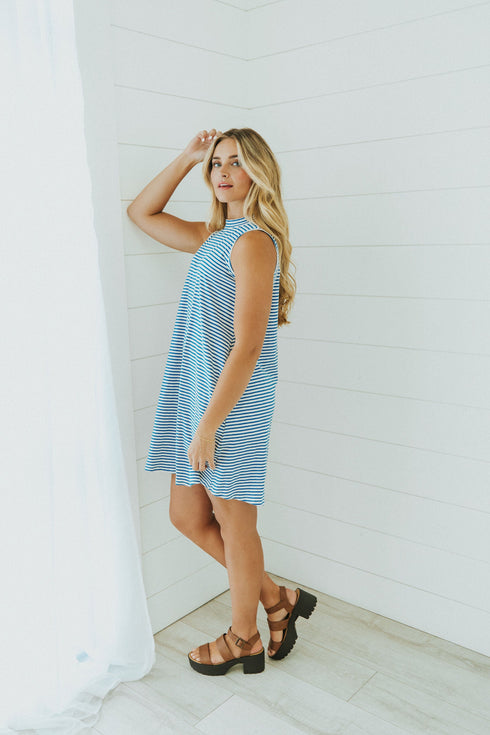 Listen To Me Striped Dress - LISA MARIE BOUTIQUE