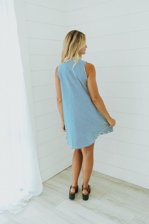 Listen To Me Striped Dress - LISA MARIE BOUTIQUE